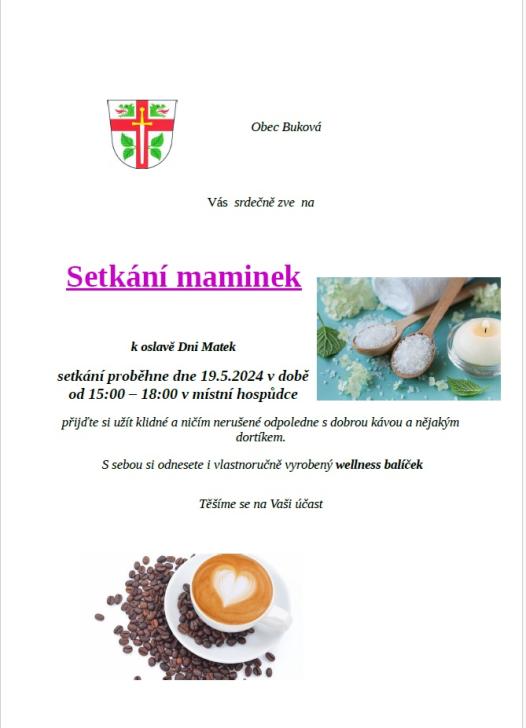 setkání maminek