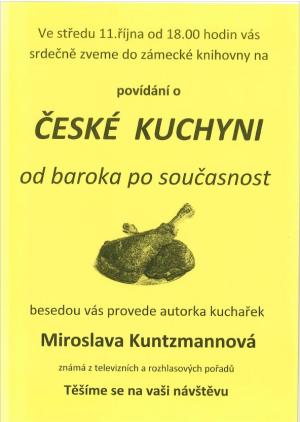 Povídání o české kuchyni