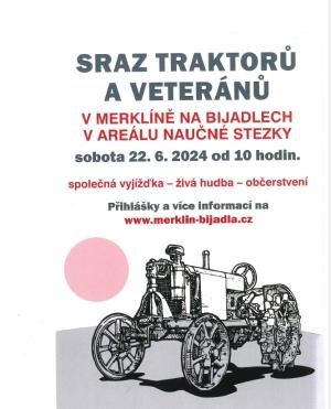 sraz traktorů a veteránů