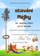 stavění májky