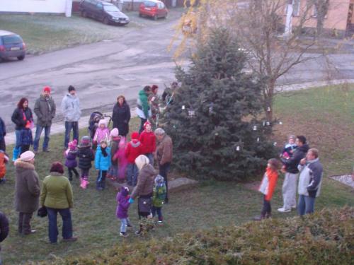 Rozsvěcení vánočního stromku - 2012
